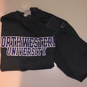 Northwestern University crewneck